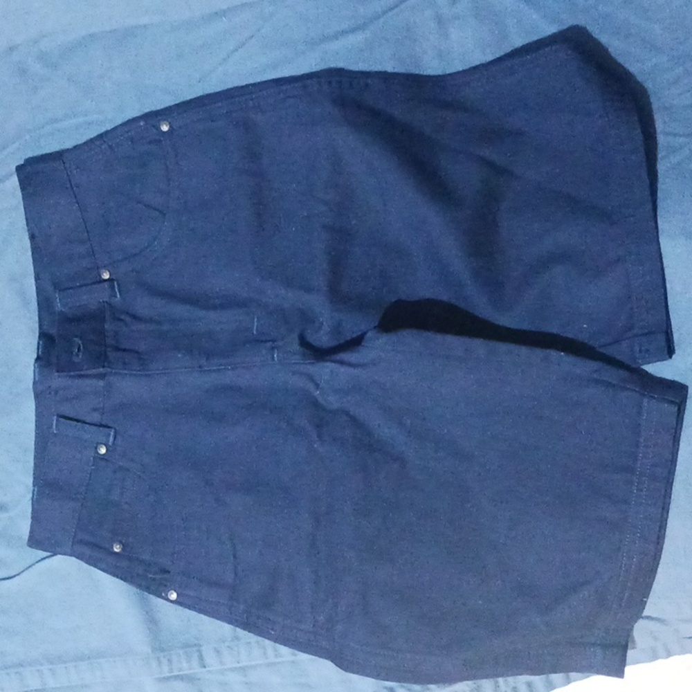 French Toast Kids Uniform Shorts - Dark Blue